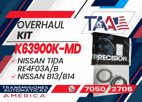Overhaul Kit PRECISION K63900K-MD