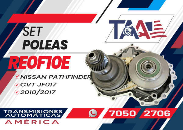 Set de Poleas RE0F10E